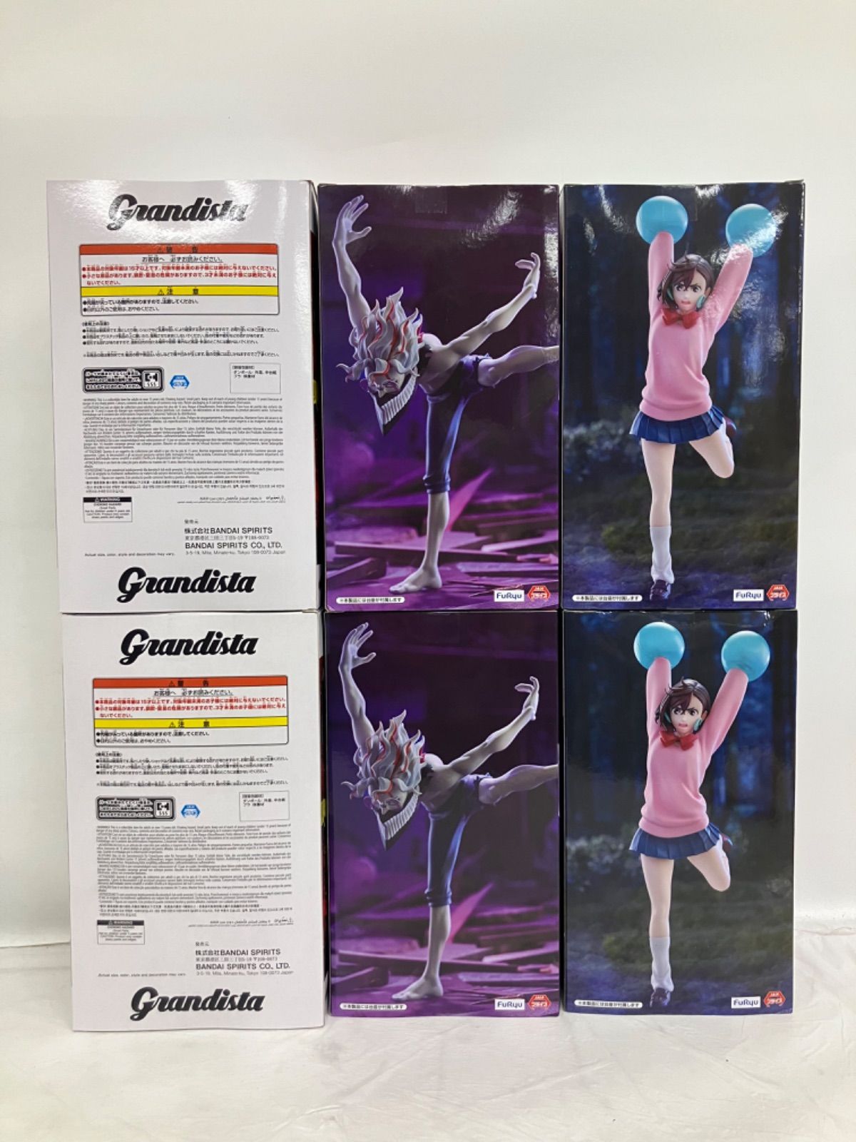 未開封 ダンダダン フィギュア オカルン モモ 3種 6個セット LF7B16