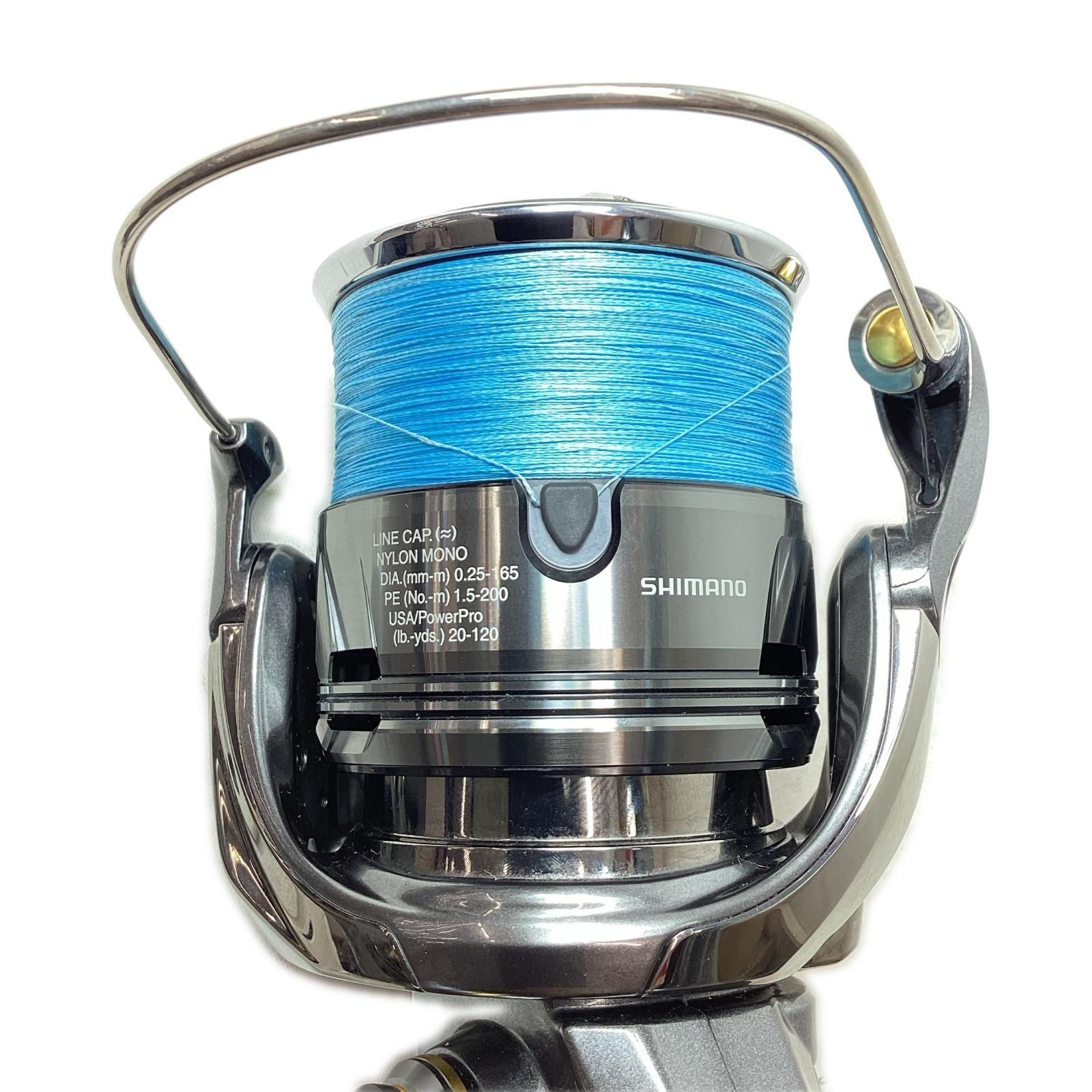 SHIMANO シマノ スピニングリール 046864 24ツインパワー 4000MHG 046864 SHIMANO シマノ スピニングリール 24ツインパワー 4000MHG 046864 箱付