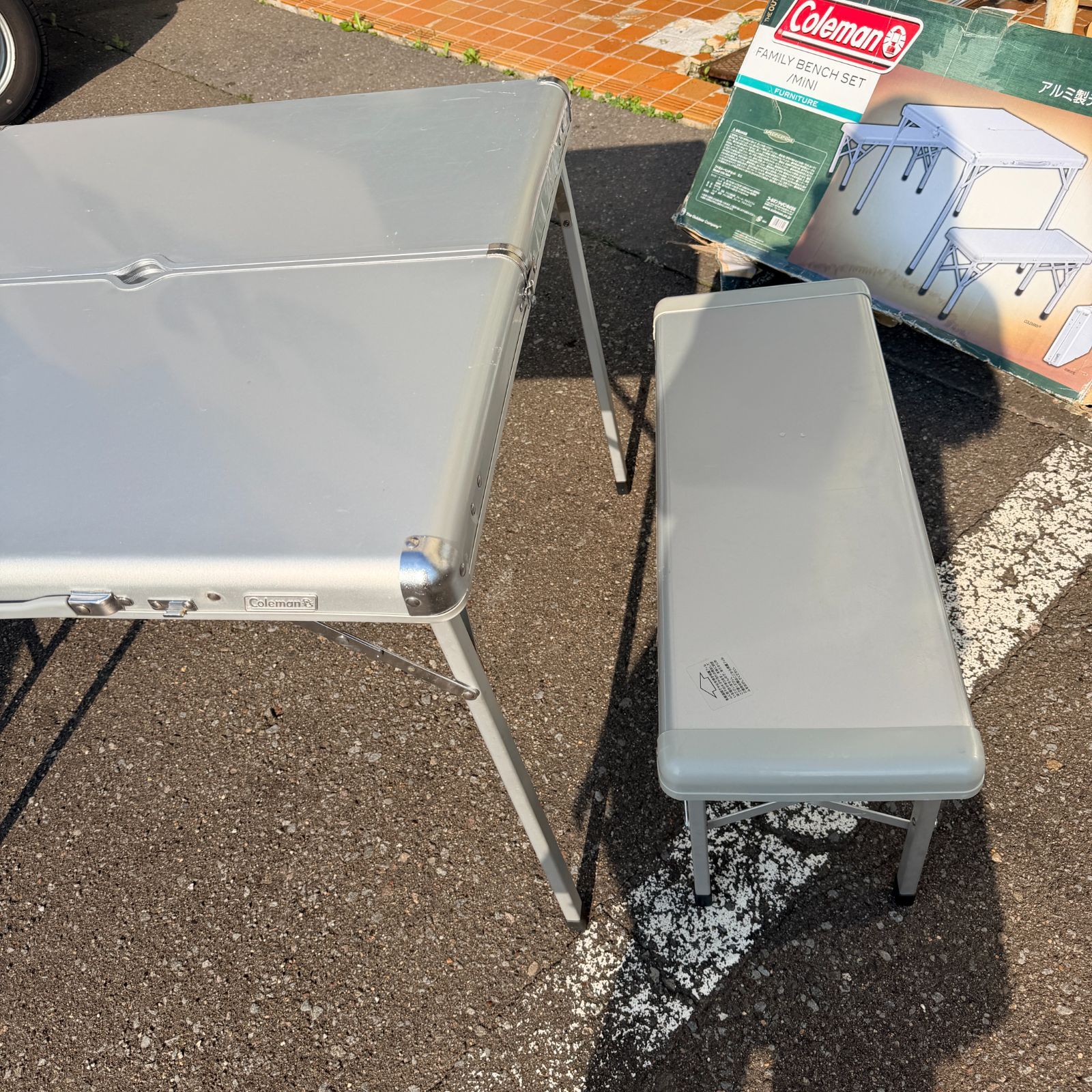 17 コールマン ファミリーベンチセット/ミニ 170-7641 中古品 - メルカリ