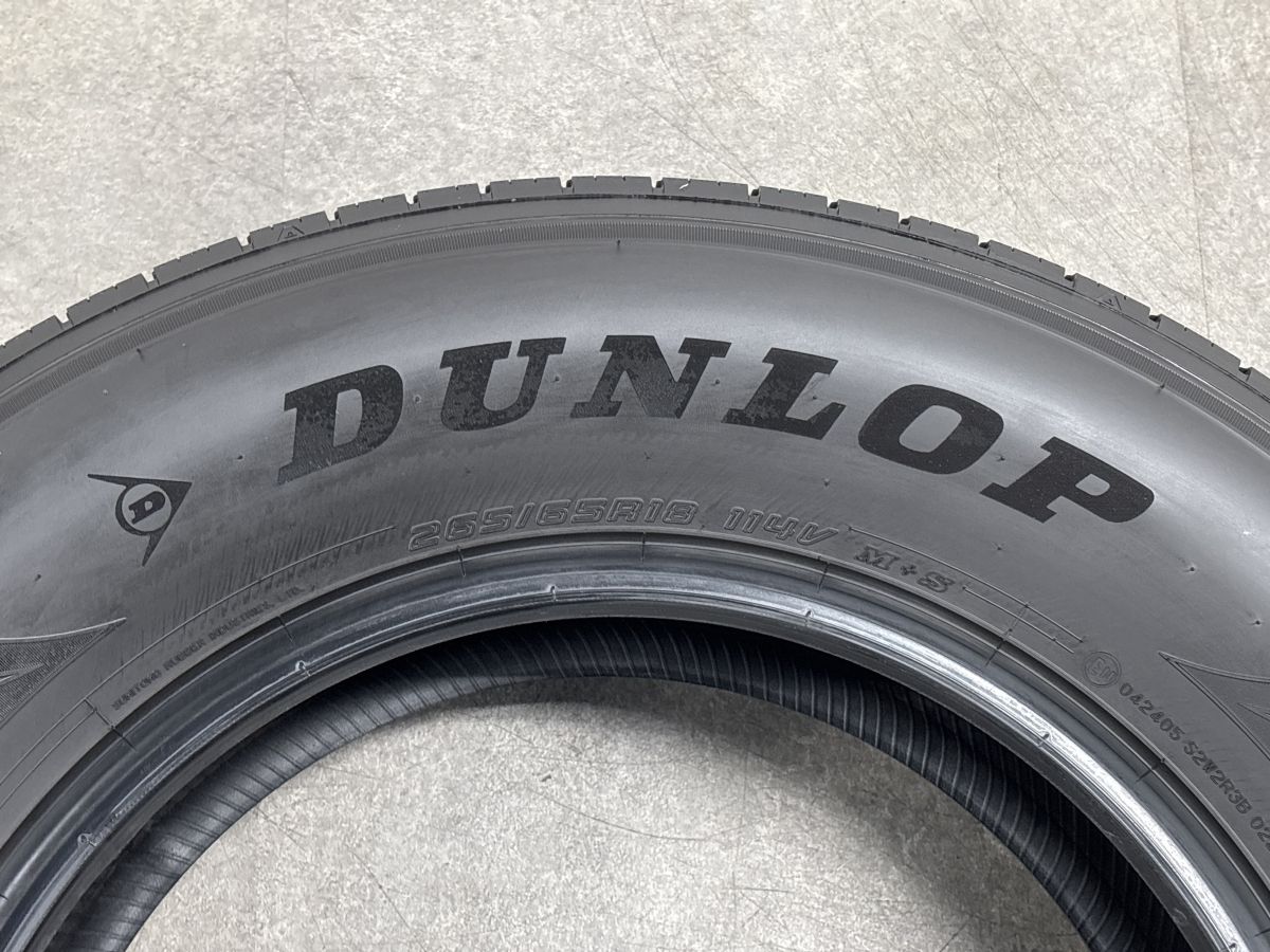 2026年製 新車外し品】ダンロップ グラントレック H/T 31 265/65R18 4