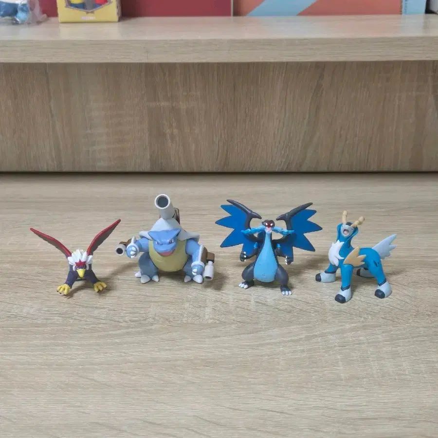 ポケモンフィギュア モンスターコレクション 立体図鑑 4種セット