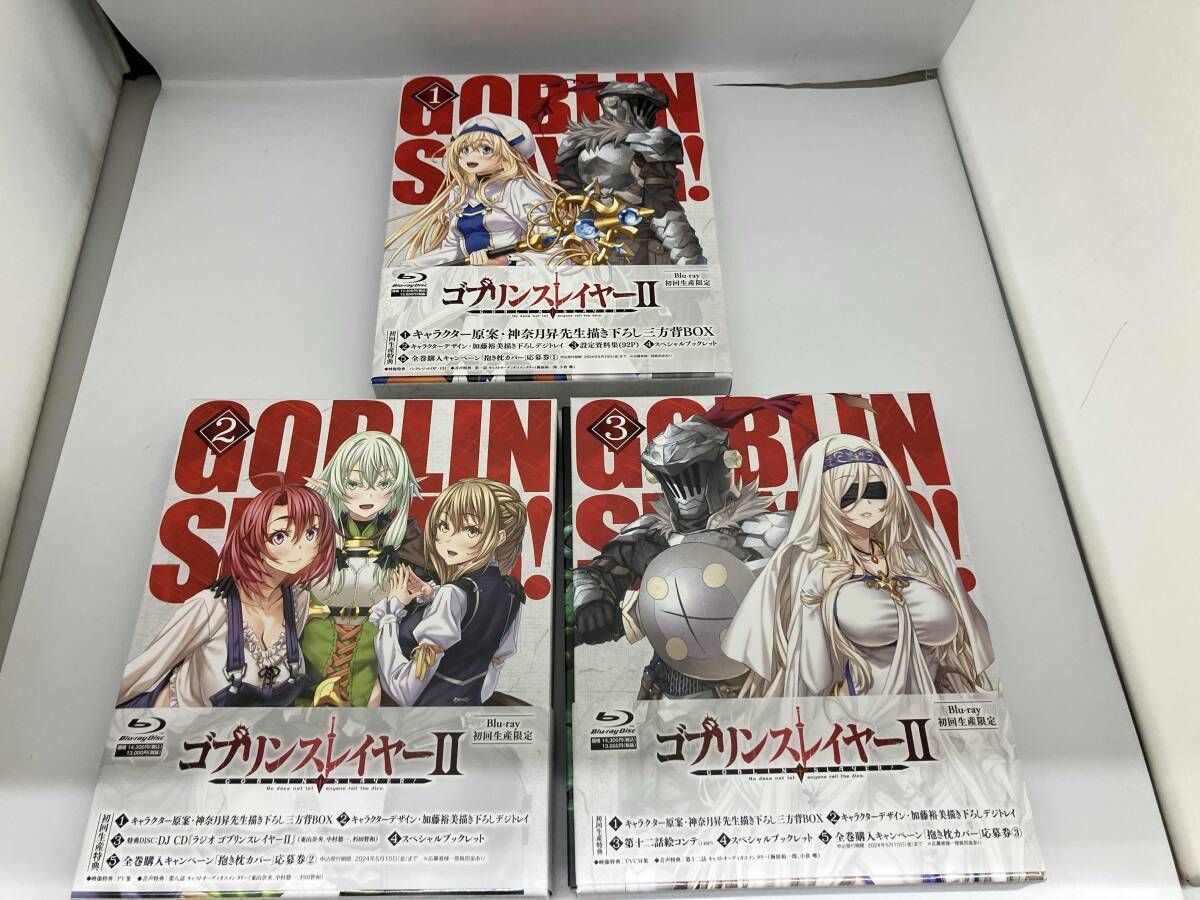 帯あり [全3巻セット]ゴブリンスレイヤーⅡ 1~3(初回生産限定版