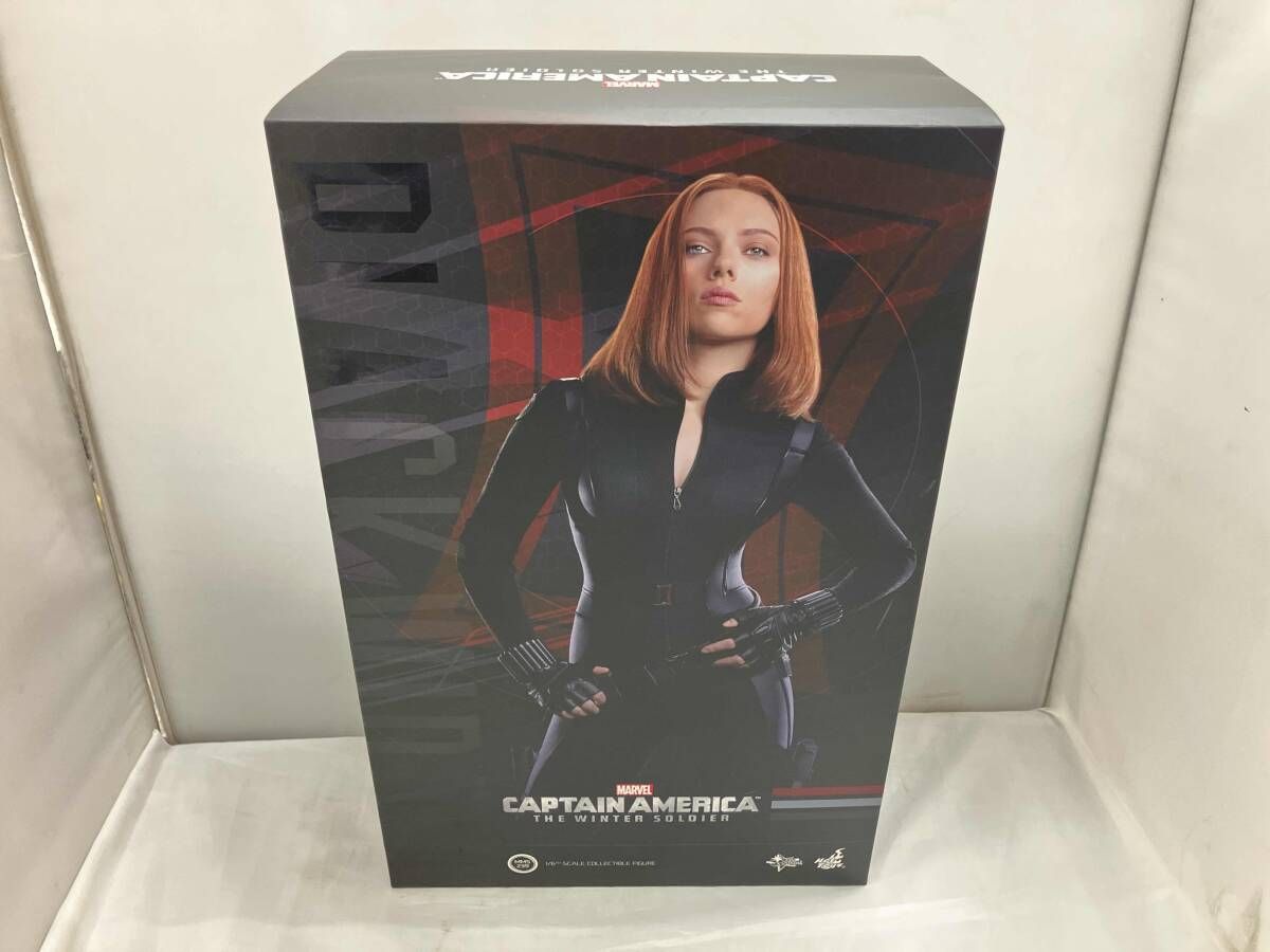 現状品 ホットトイズ ブラック･ウィドウ 1/6 ムｰビｰマスタｰピｰス ｢キャプテン･アメリカ/ウィンタｰ･ソルジャｰ｣