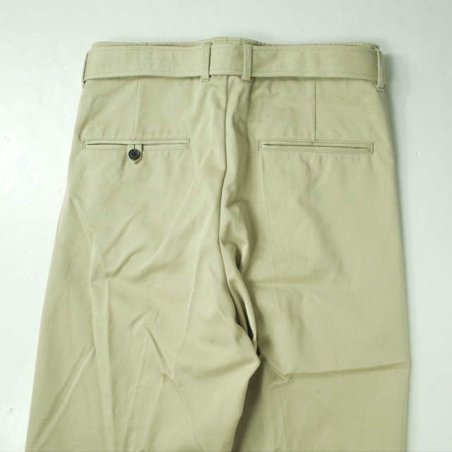 新品 UNUSED アンユーズド 20SS 日本製 BELTED PANTS ベルテッド