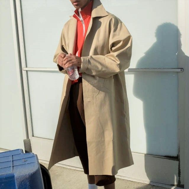 CAMIEL FORTGENS カミエル フォートヘンス MACKINTOSH TRENCH COAT
