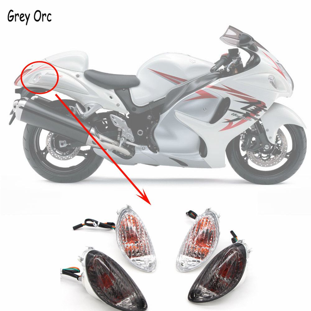 スズキ ハヤブサ 1300 GSX1300R 用 2008-2020 リアウインカー Eマーク付き