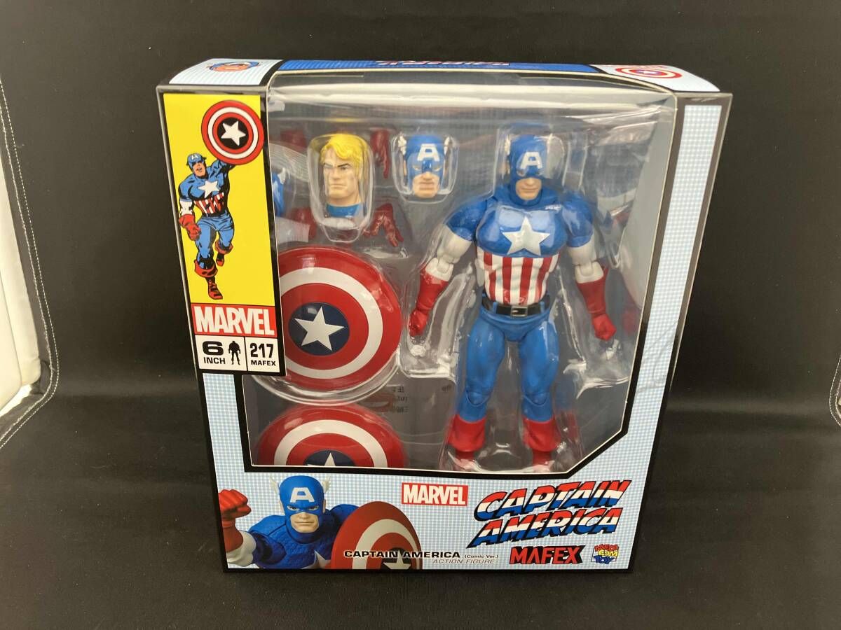 メディコム・トイ CAPTAIN AMERICA(COMIC Ver.) MAFEX No.217