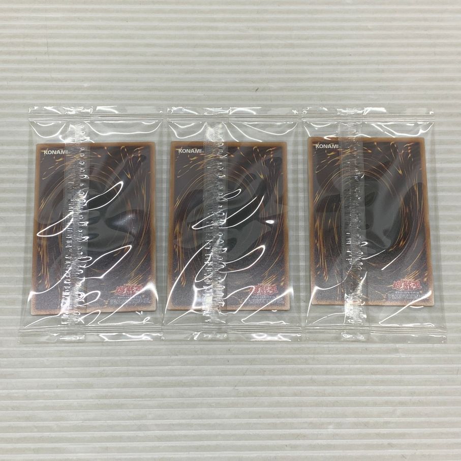現状渡し品】 遊戯王OCG 三幻神 アートワークシリーズ ミニ掛軸 3幅