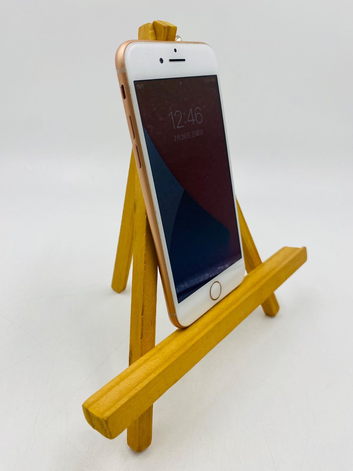 iPhone 8 Gold 64GB SIMフリー バッテリー87% - メルカリ