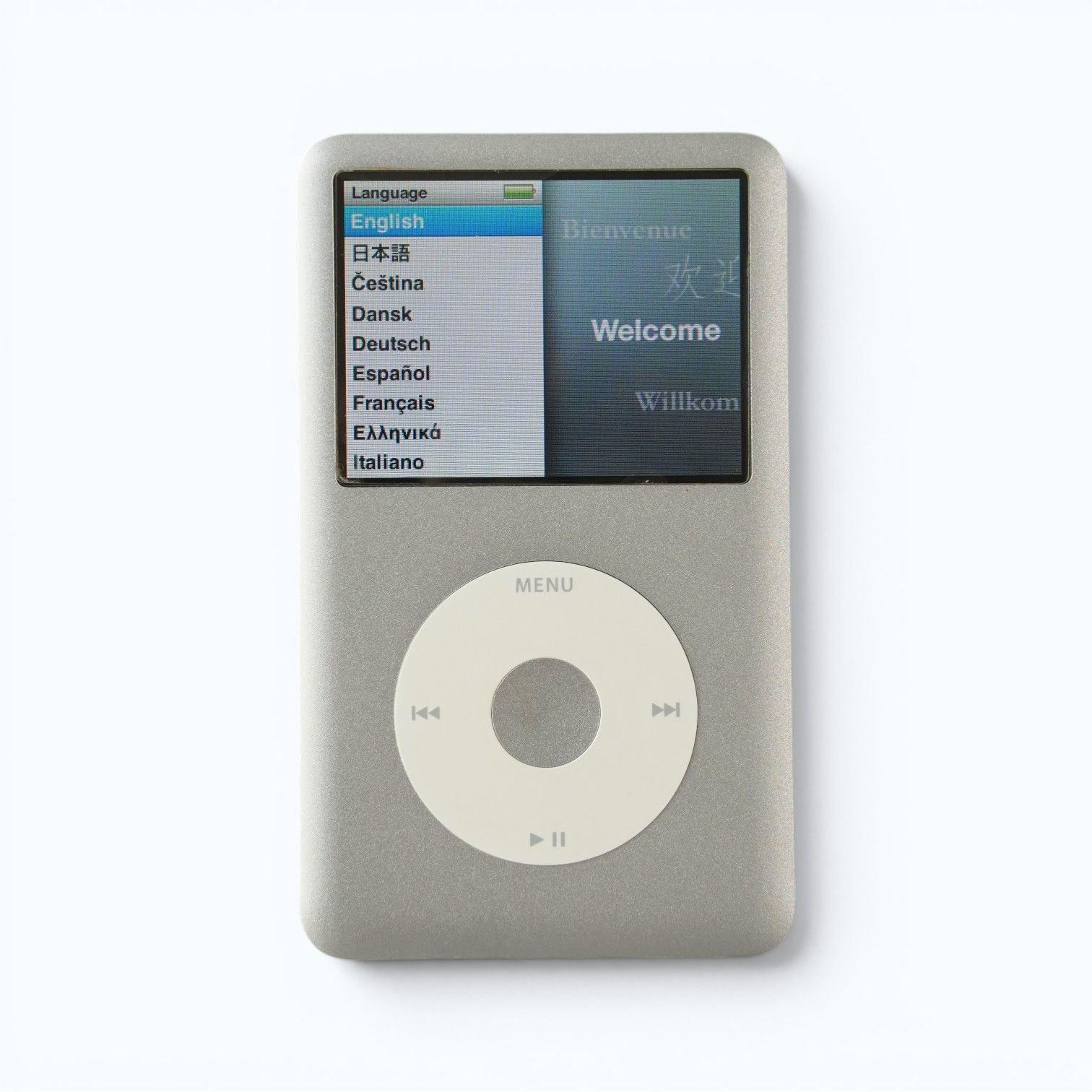 Apple iPod classic 120GB A1238 シルバー 動作品 箱付 付属品多数