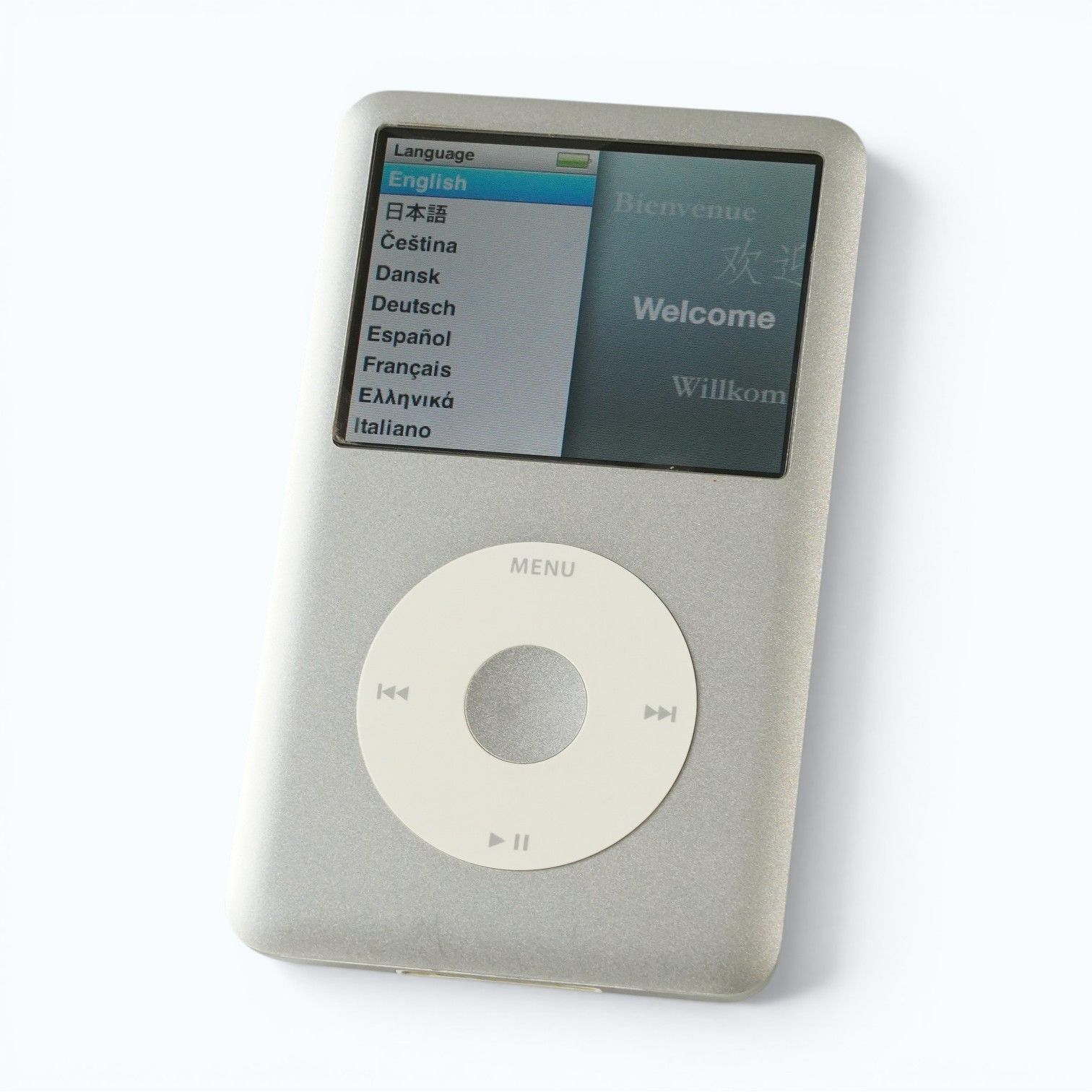 Apple iPod classic 120GB A1238 シルバー 動作品 箱付 付属品多数