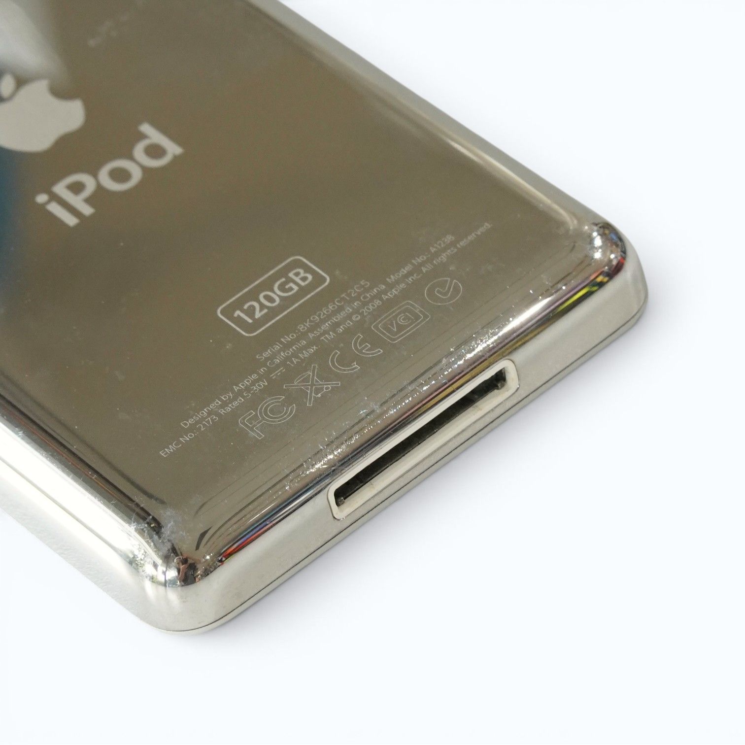 Apple iPod classic 120GB A1238 シルバー 動作品 箱付 付属品多数
