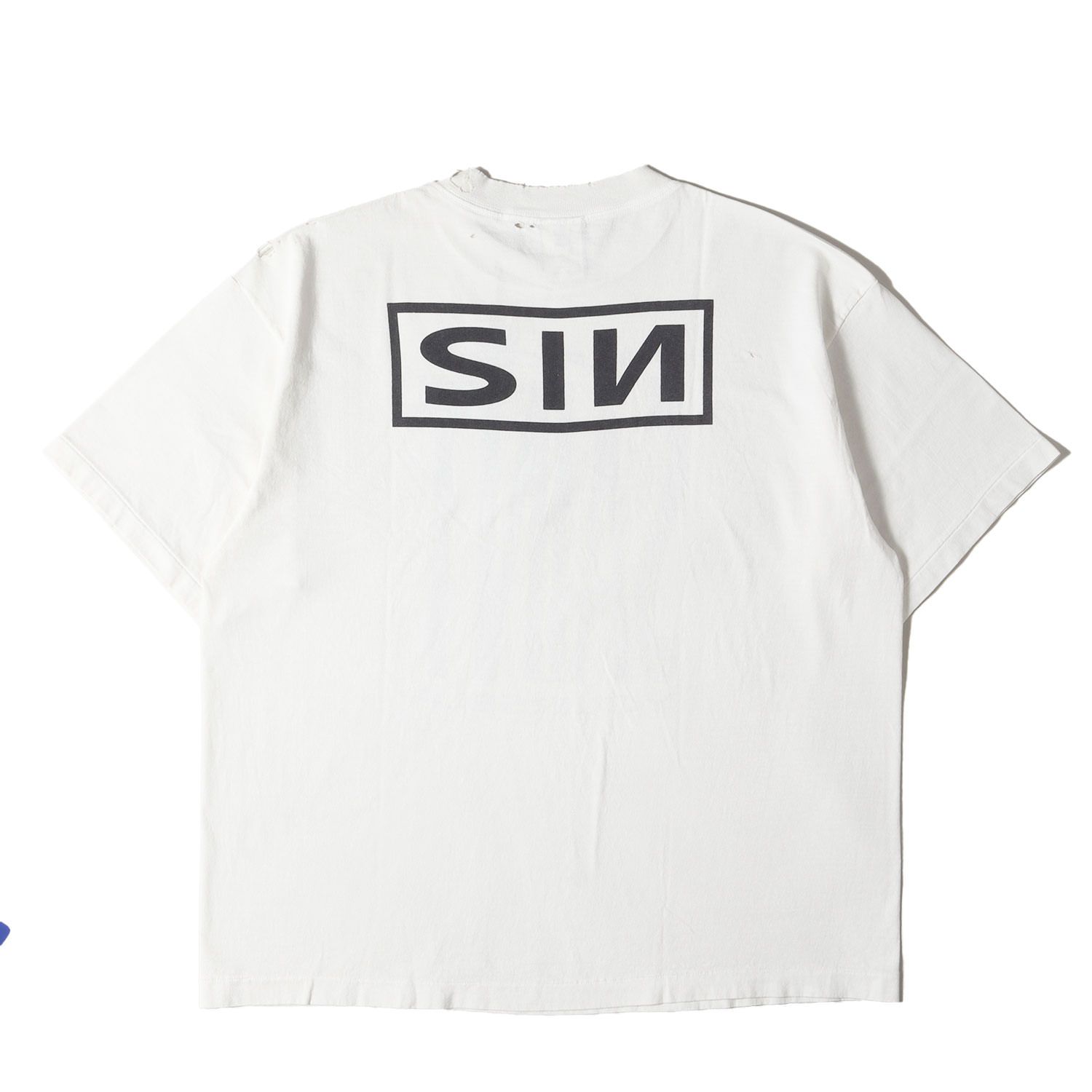 な*ー様 SAINT MICHAEL Tシャツ ホワイト XL 新品】SAINT MICHAEL セントマイケル Tシャツ ホワイト 白 サイズ:XL