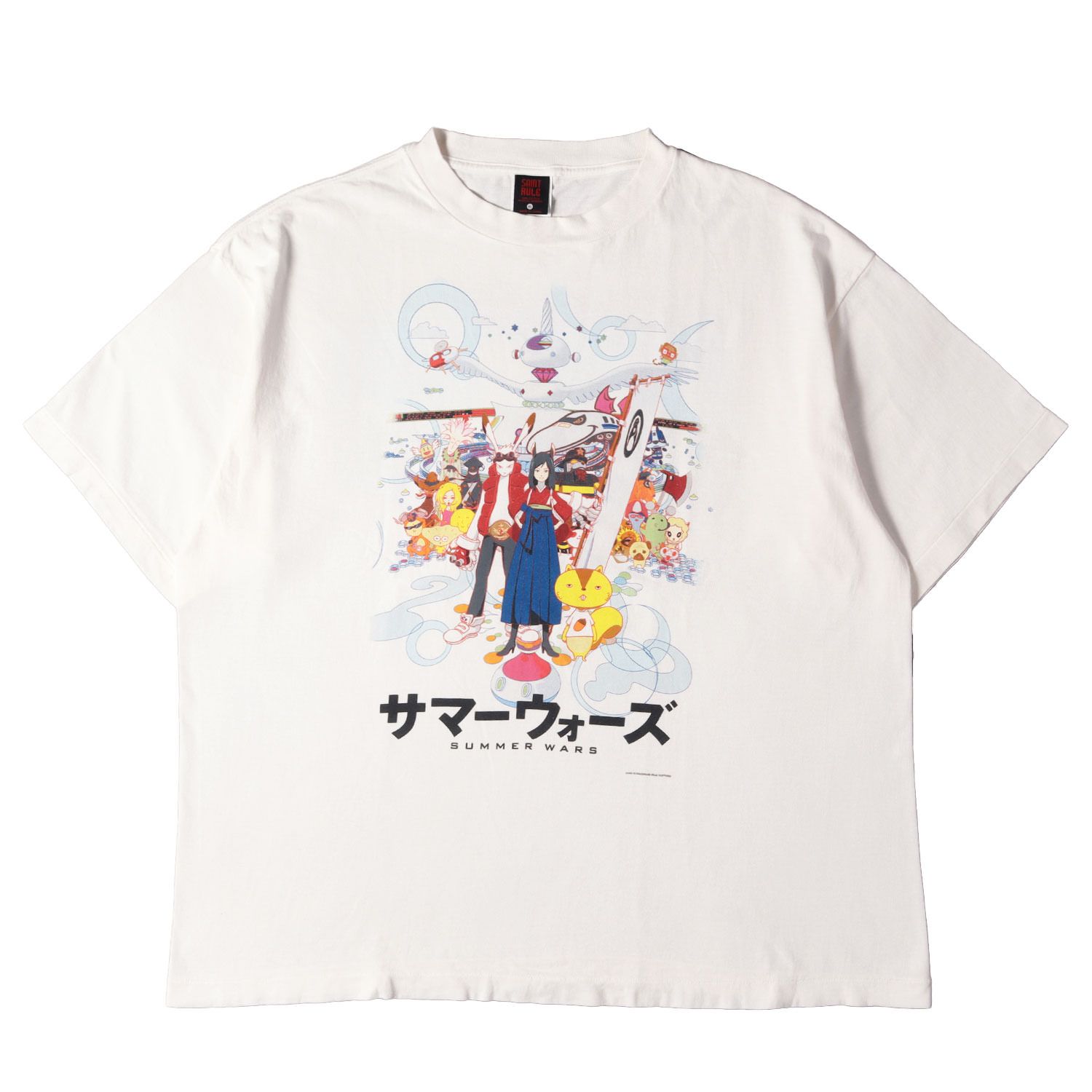 美品】SAINT MICHAEL セントマイケル Tシャツ ホワイト 白 サイズ:XL