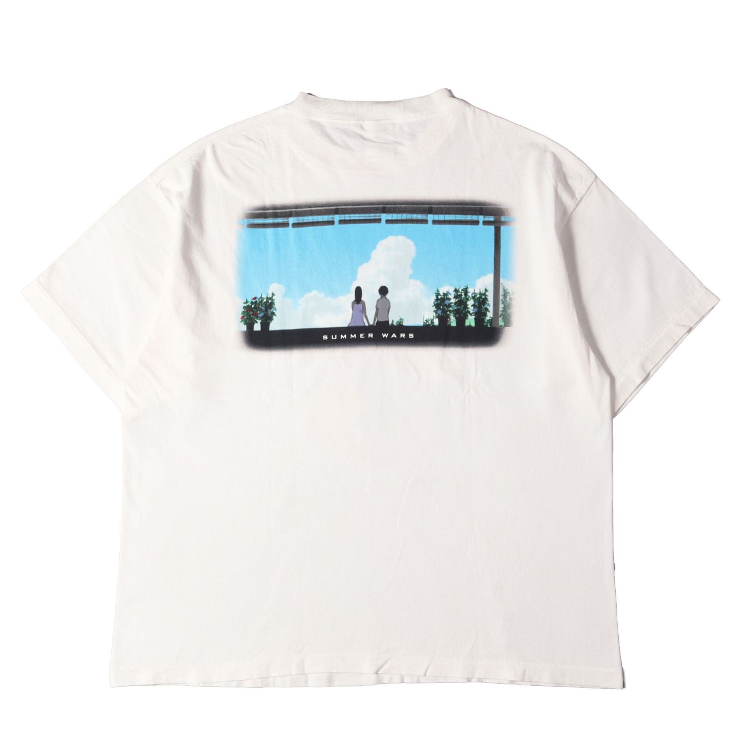 美品】SAINT MICHAEL セントマイケル Tシャツ ホワイト 白 サイズ:XL