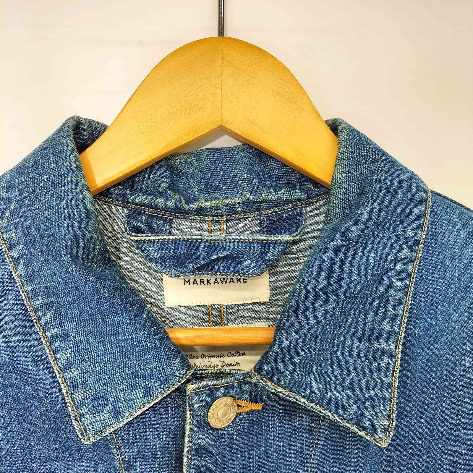 マーカウェア markaware 12oz ORGANIC SELVEDGE DENIM カバーオール