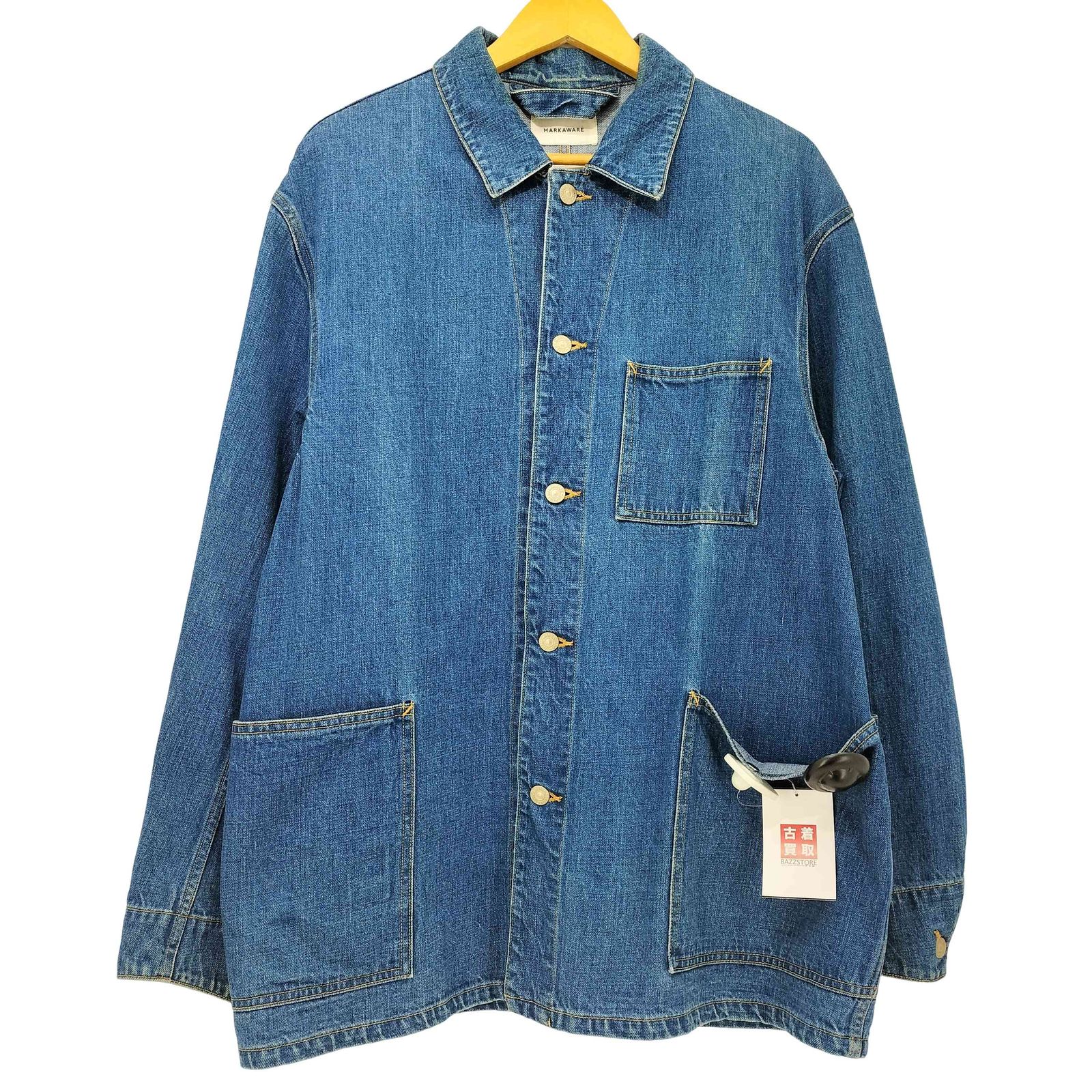 マーカウェア markaware 12oz ORGANIC SELVEDGE DENIM カバーオール