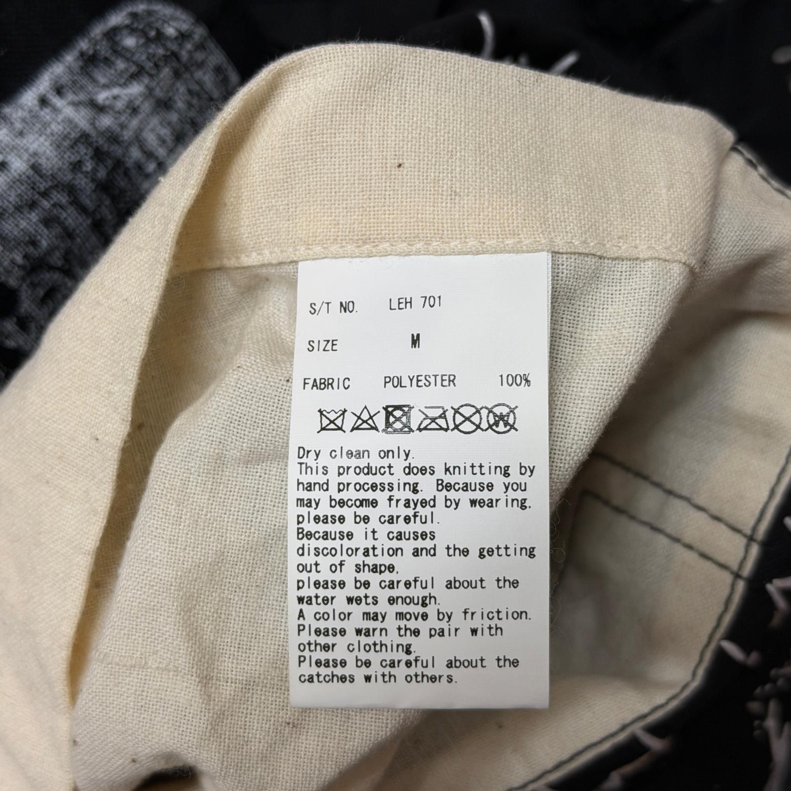leh 20SS HAND EMBROIDERY JACKET ハンドエンブロイダリージャケット