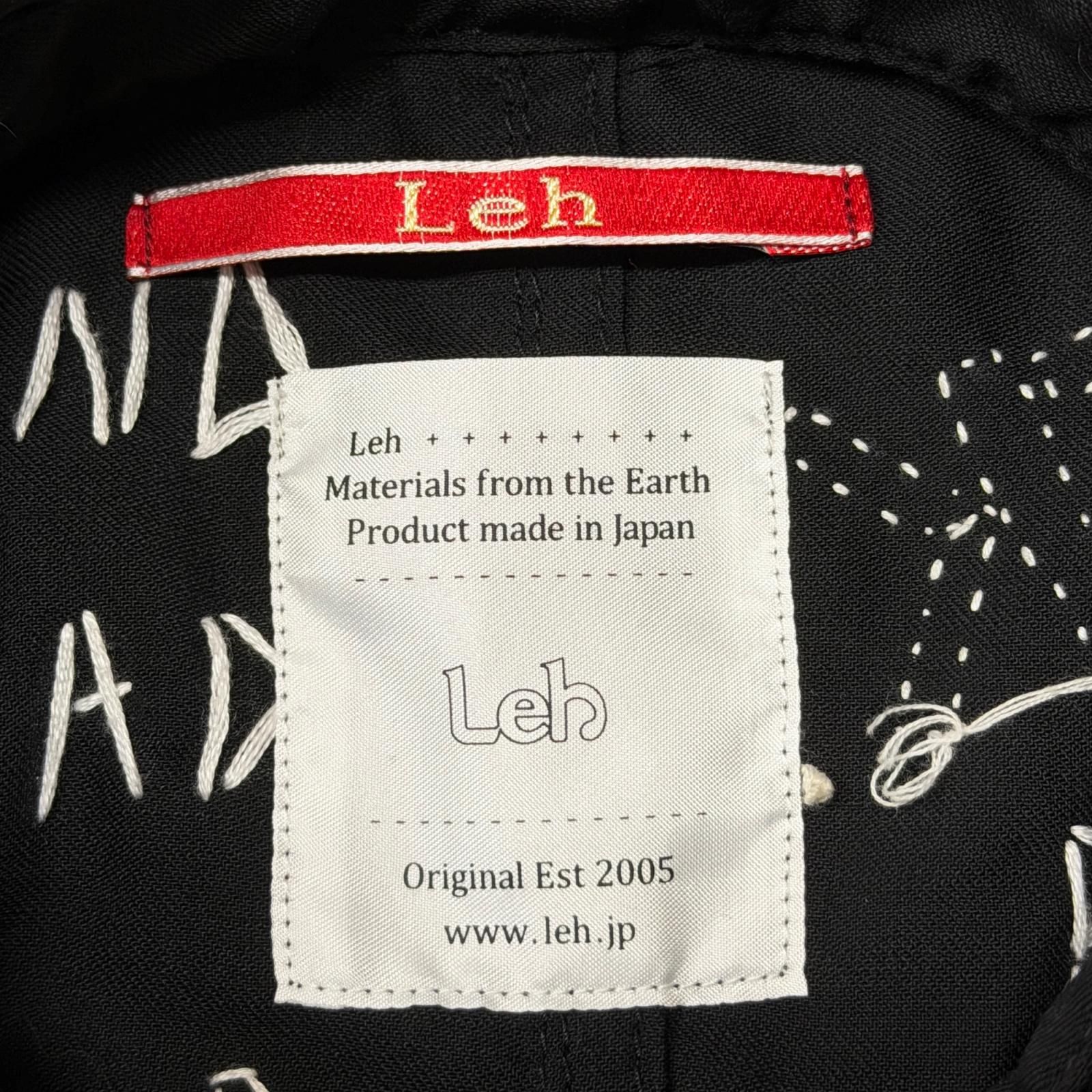 leh 20SS HAND EMBROIDERY JACKET ハンドエンブロイダリージャケット