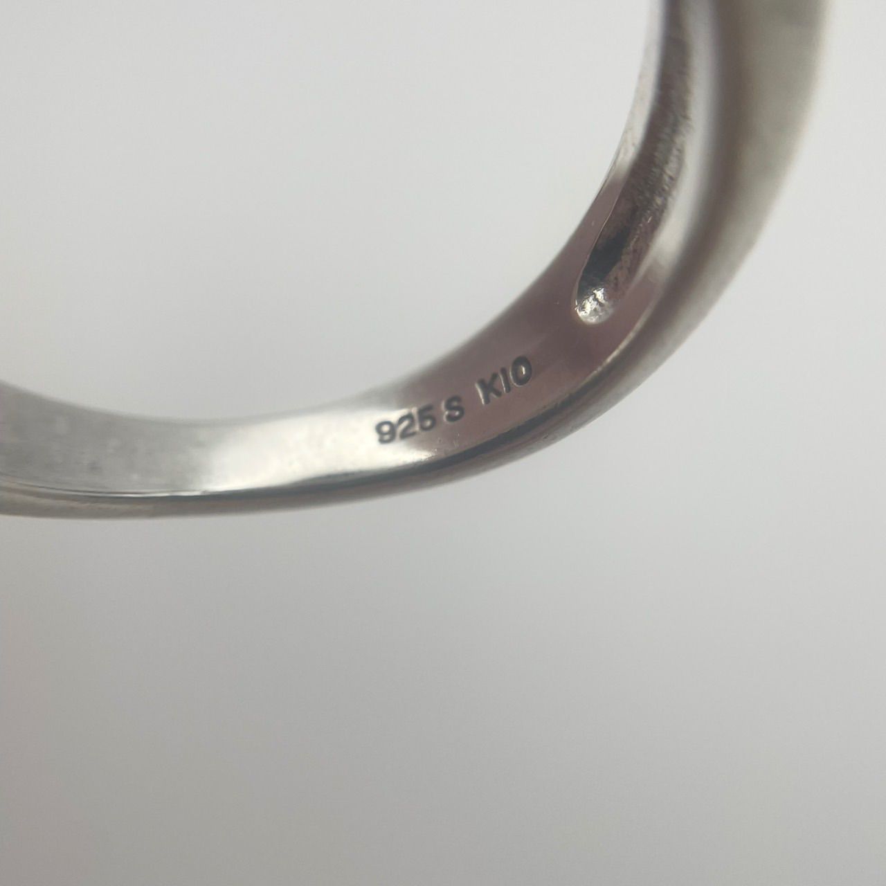 VENDOME AOYAMA コンビリング silver925 K10 ハート ヴァンドーム青山