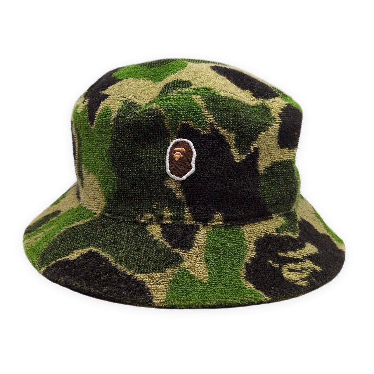 A Bathing Ape 迷彩帽子 A BATHING APE アベイシングエイプ ABC Camo Pile Jacquard Bucket Hat
