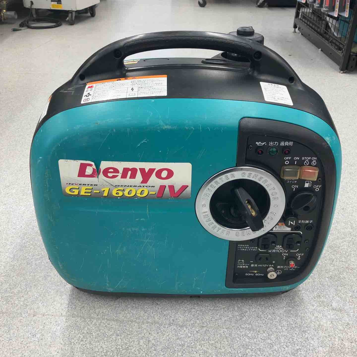 ★デンヨー(Denyo) 発電機 GE-1600SS-IV【八潮店】