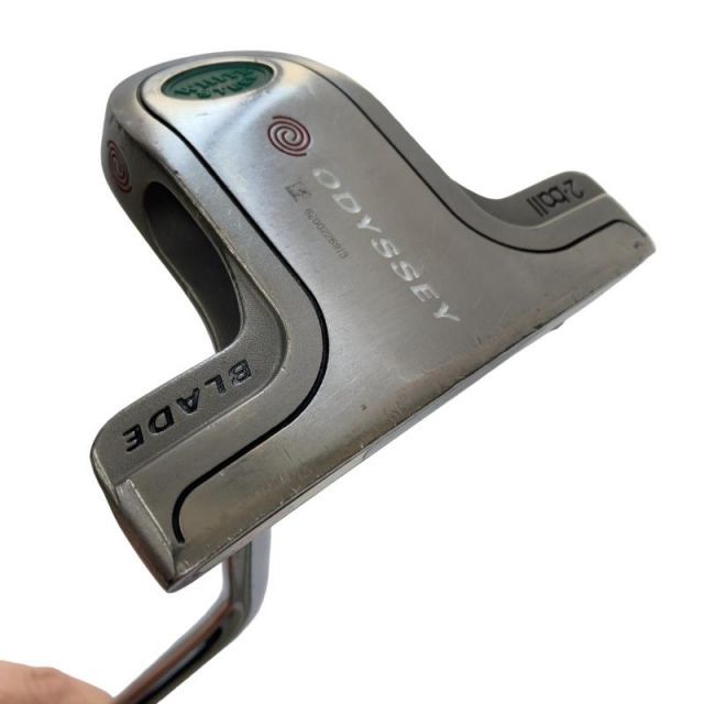 【中古】 オデッセイ WHITE STEEL 2・ball BLADE 35インチ パター PT スチール (フレックスその他) メンズ 男性用 右利き 右用 Cランク ゴルフクラブ