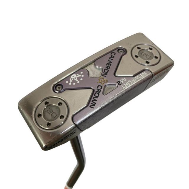 【中古】 タイトリスト SCOTTY CAMERON＆CROWN NEWPORT M2 33インチ パター PT スチール (フレックスその他) メンズ 男性用 右利き 右用 Cランク ゴルフクラブ