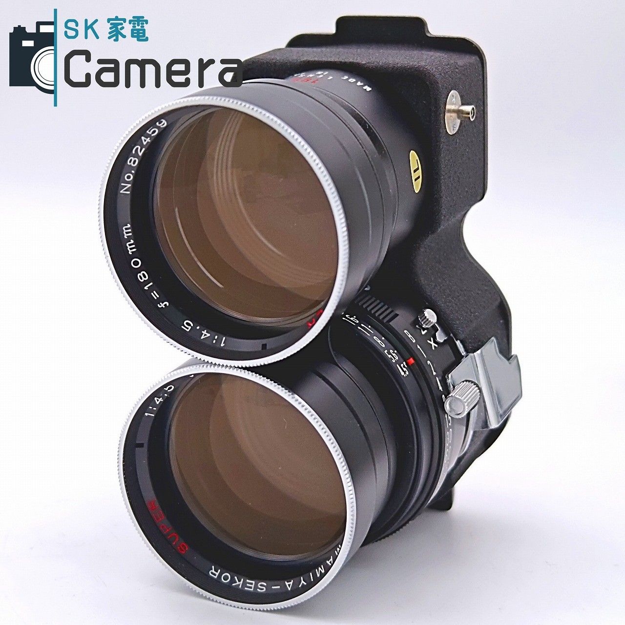 中古】 MAMIYA-SEKOR SUPER 180mm F4.5 C330/C220 用 マミヤ 箱付