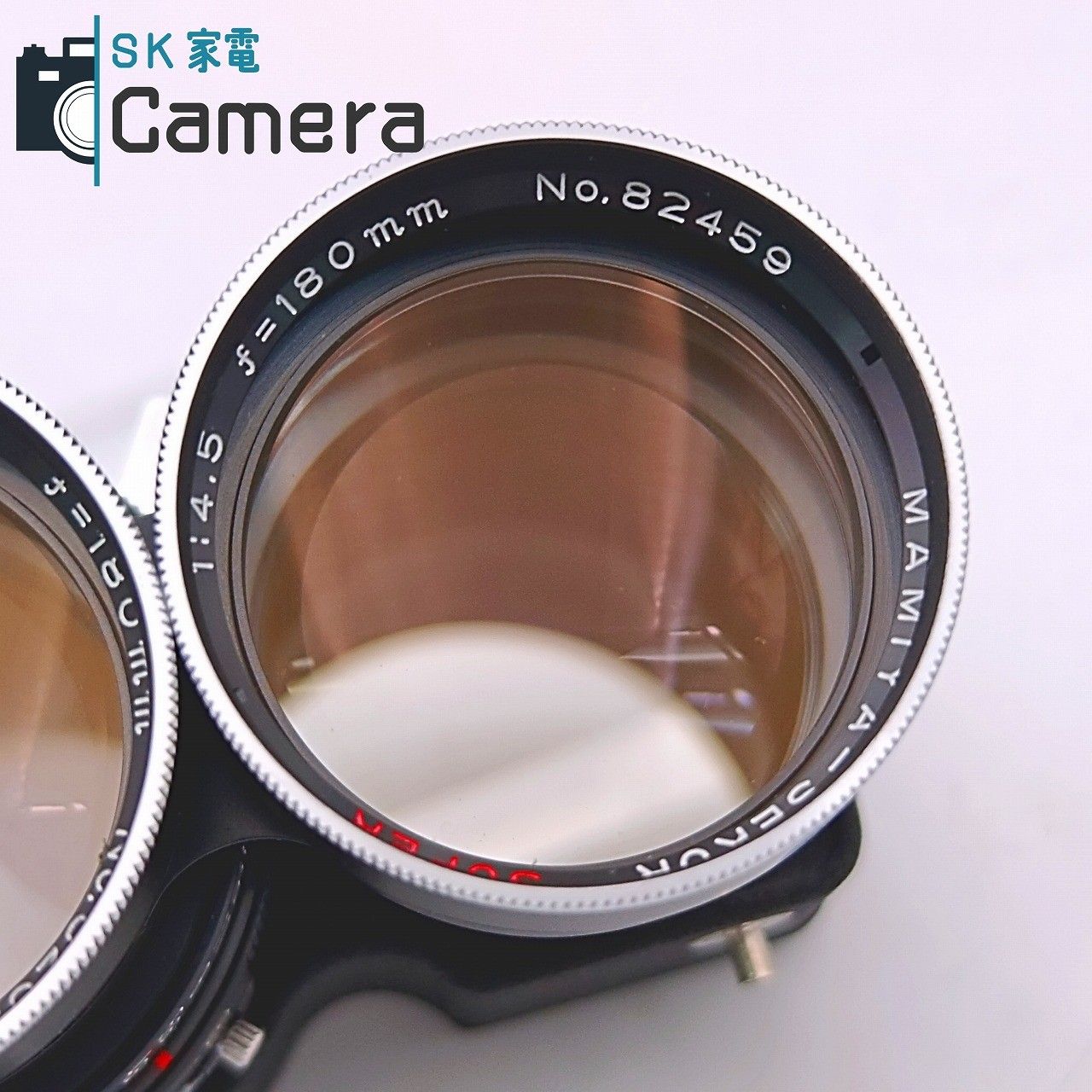 中古】 MAMIYA-SEKOR SUPER 180mm F4.5 C330/C220 用 マミヤ 箱付