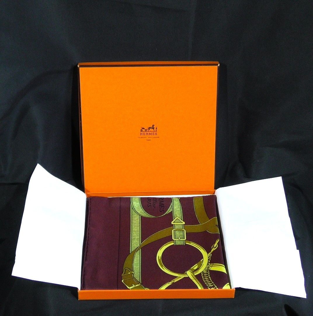 新品 HERMES エルメス スカーフ カレ90 大判シルク100% D637 - メルカリ
