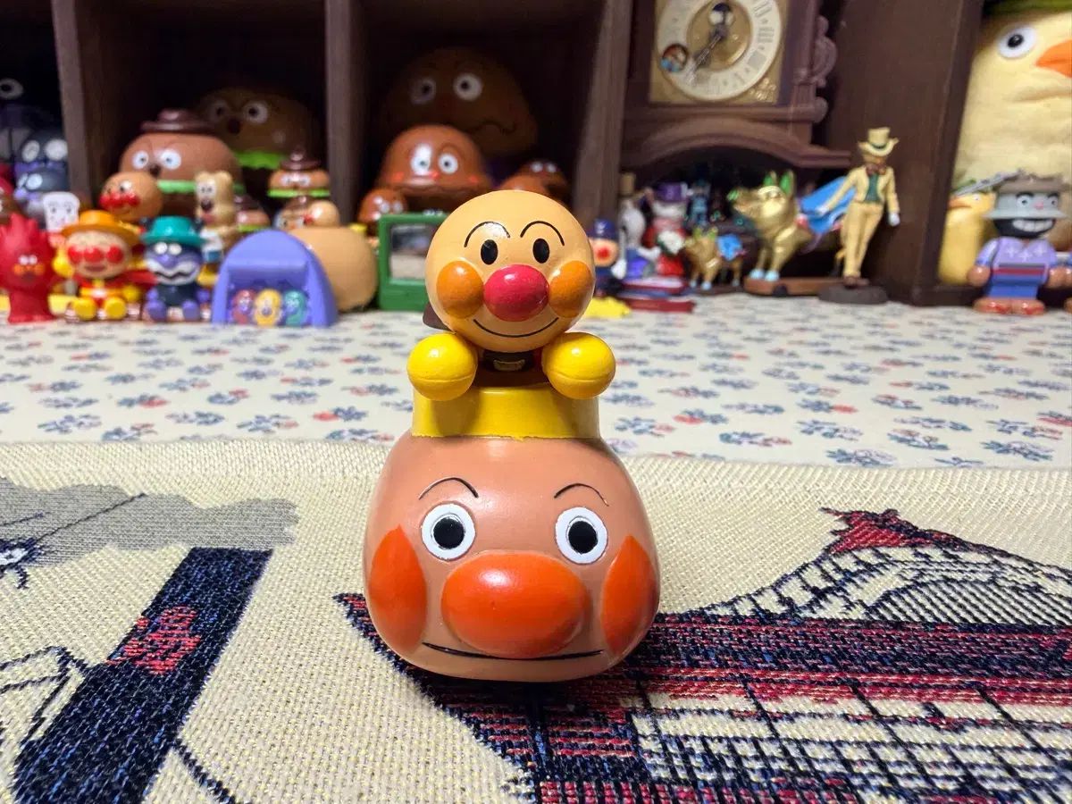 Anpanman mini figura Anpanman dedo figura set 2 piezas