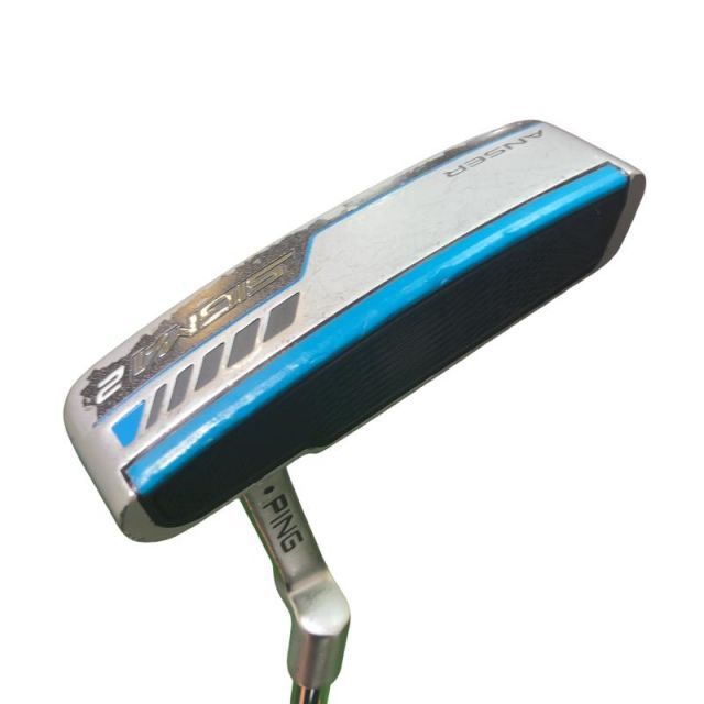 【中古】 ピン SIGMA 2 ANSER プラチナム(長さ調整機能付き)(PP58) パター PT スチール (フレックスその他) メンズ 男性用 右利き 右用 Cランク ゴルフクラブ
