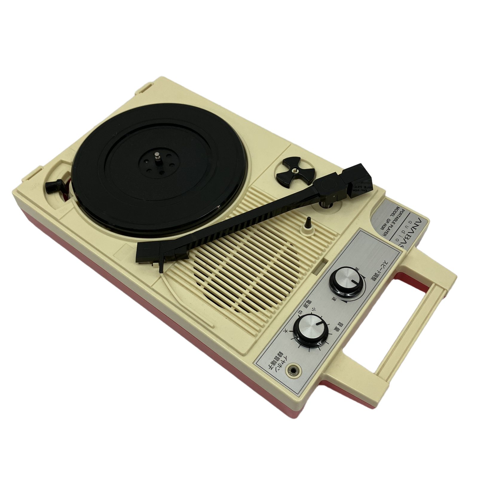 ANABAS AUDIO GP-N3R ポータブルレコードプレーヤー ACアダプター付き アナバスオーディオ 中古 C11481268 17,100円