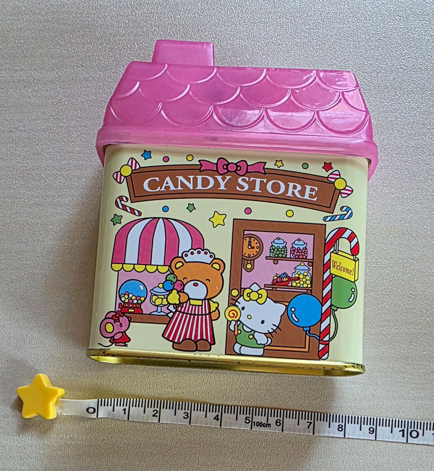 激レア】マイメロディ キャンディキャビネット缶ケース【平成レトロ