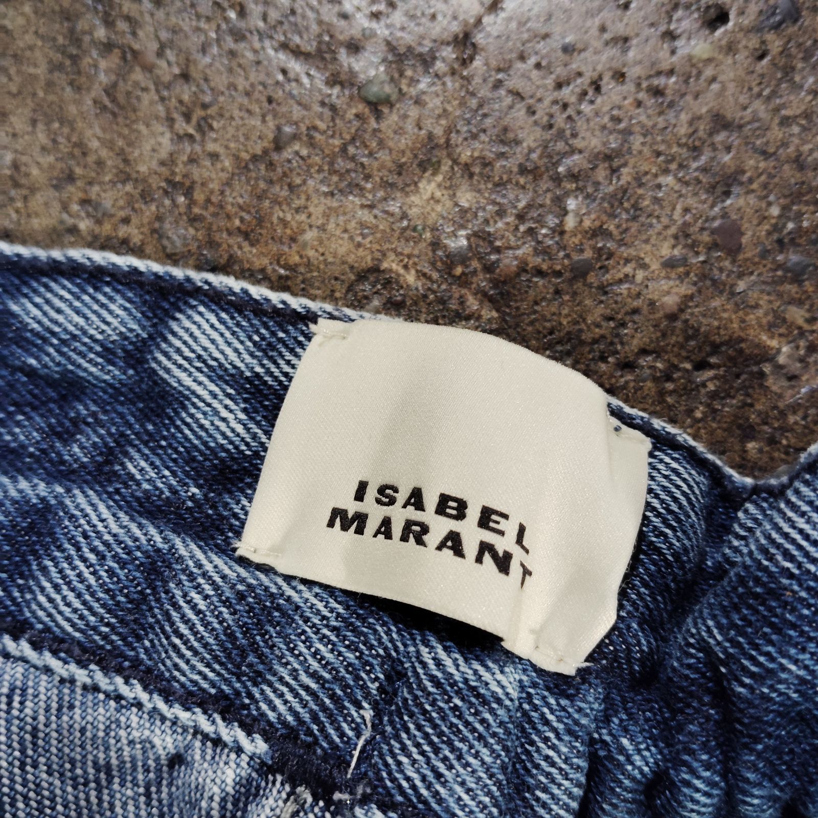 ISABEL MARANT JORDY ワイドデニムパンツ W36 イザベルマラン - メルカリ