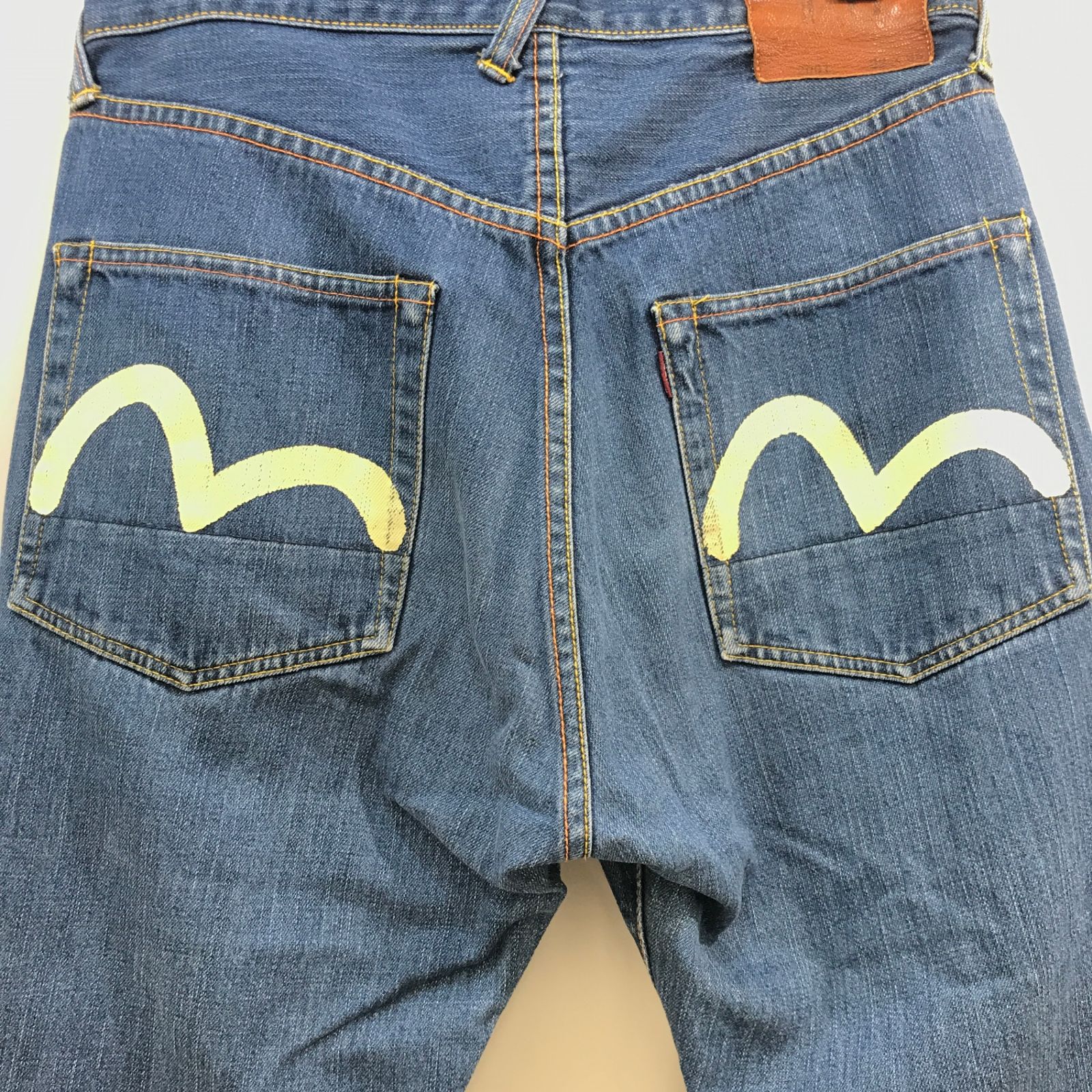 EVISU エヴィス 2001 No.3 デニムパンツ カモメペンキ W32 _266 - メルカリ