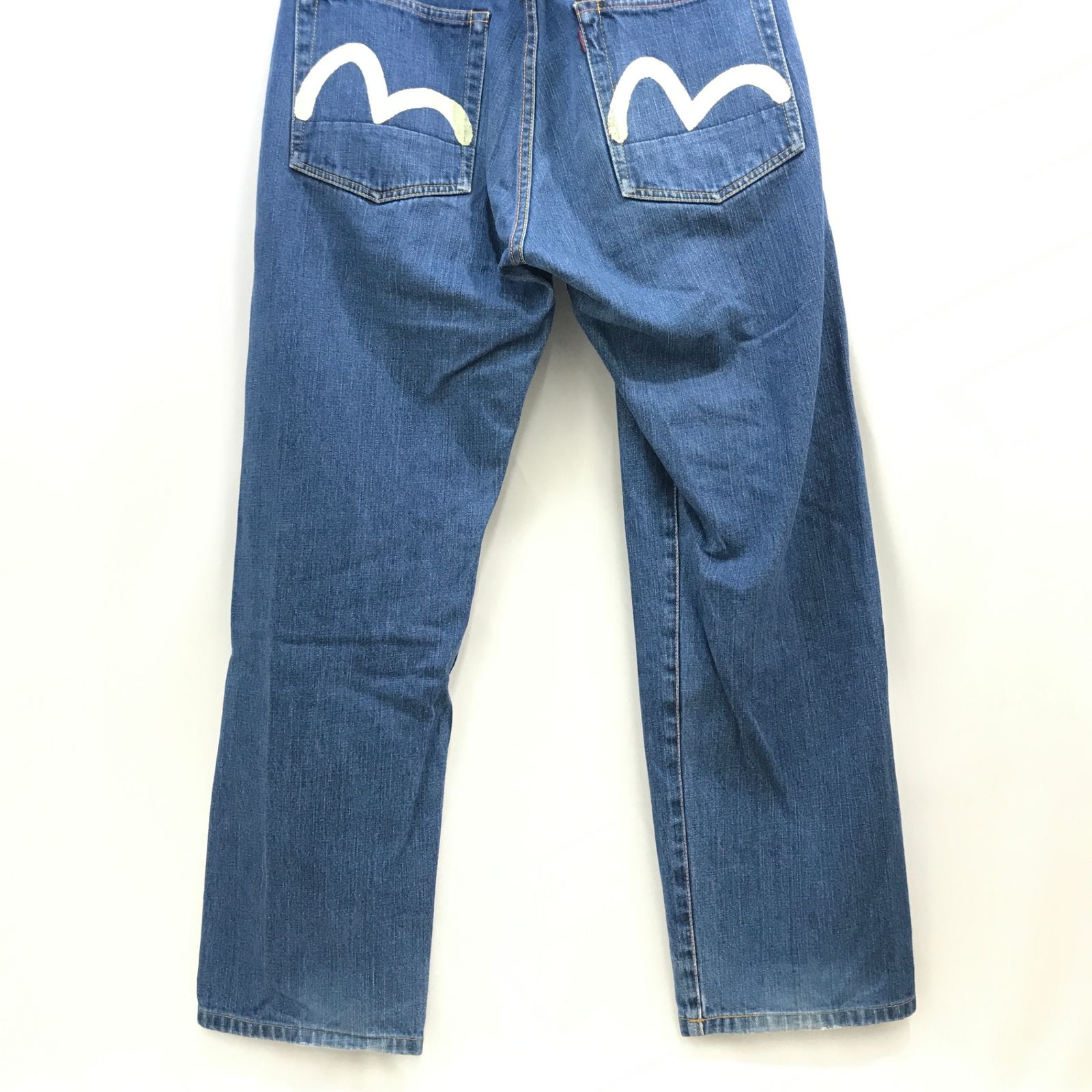 EVISU 2001 デニムパンツ 34x35 EVISU エヴィス 2001 No.3 デニムパンツ カモメペンキ W32 _266 - メルカリ