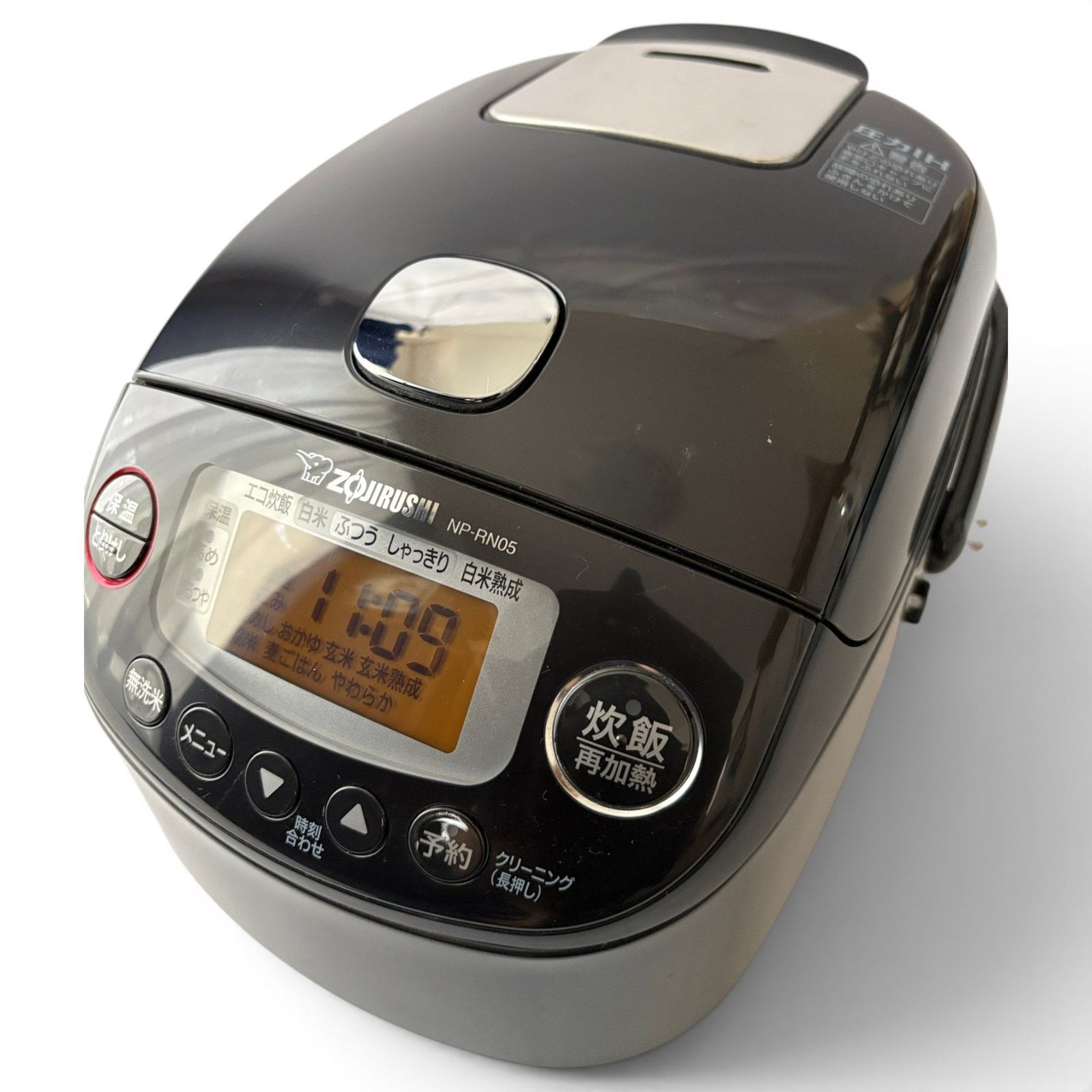 象印 NP-GJ05KS 炊飯器 IH 2024製 2024年後期に購入 象印 IH炊飯器 NP