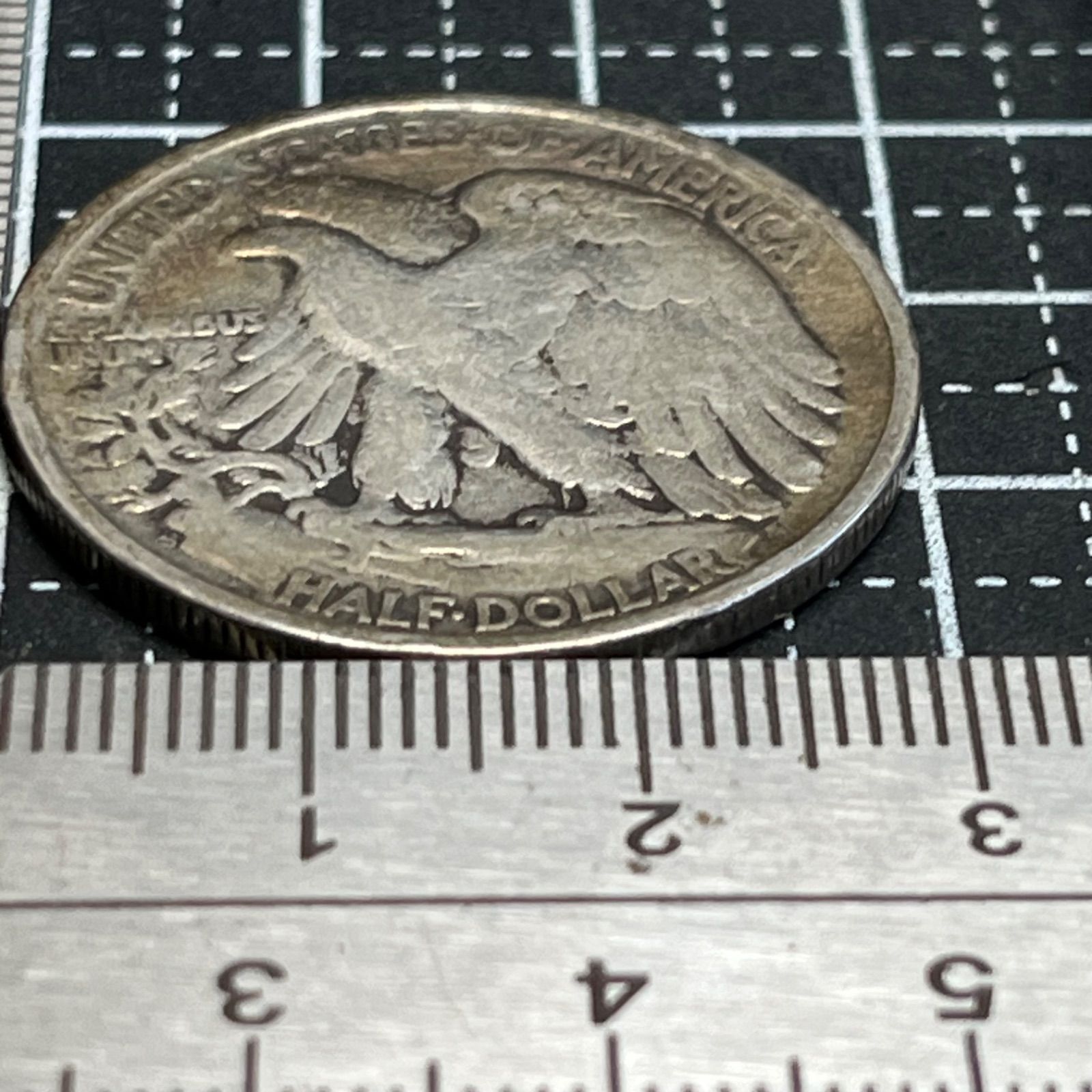 銀貨】1945年 アメリカ ハーフダラー銀貨 ウォーキング・リバティ 90