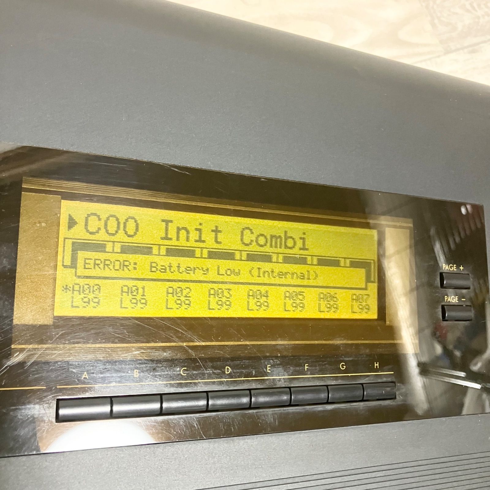 KORG T3 シンセサライザー ハードケース 説明書付 各鍵盤音出し確認済