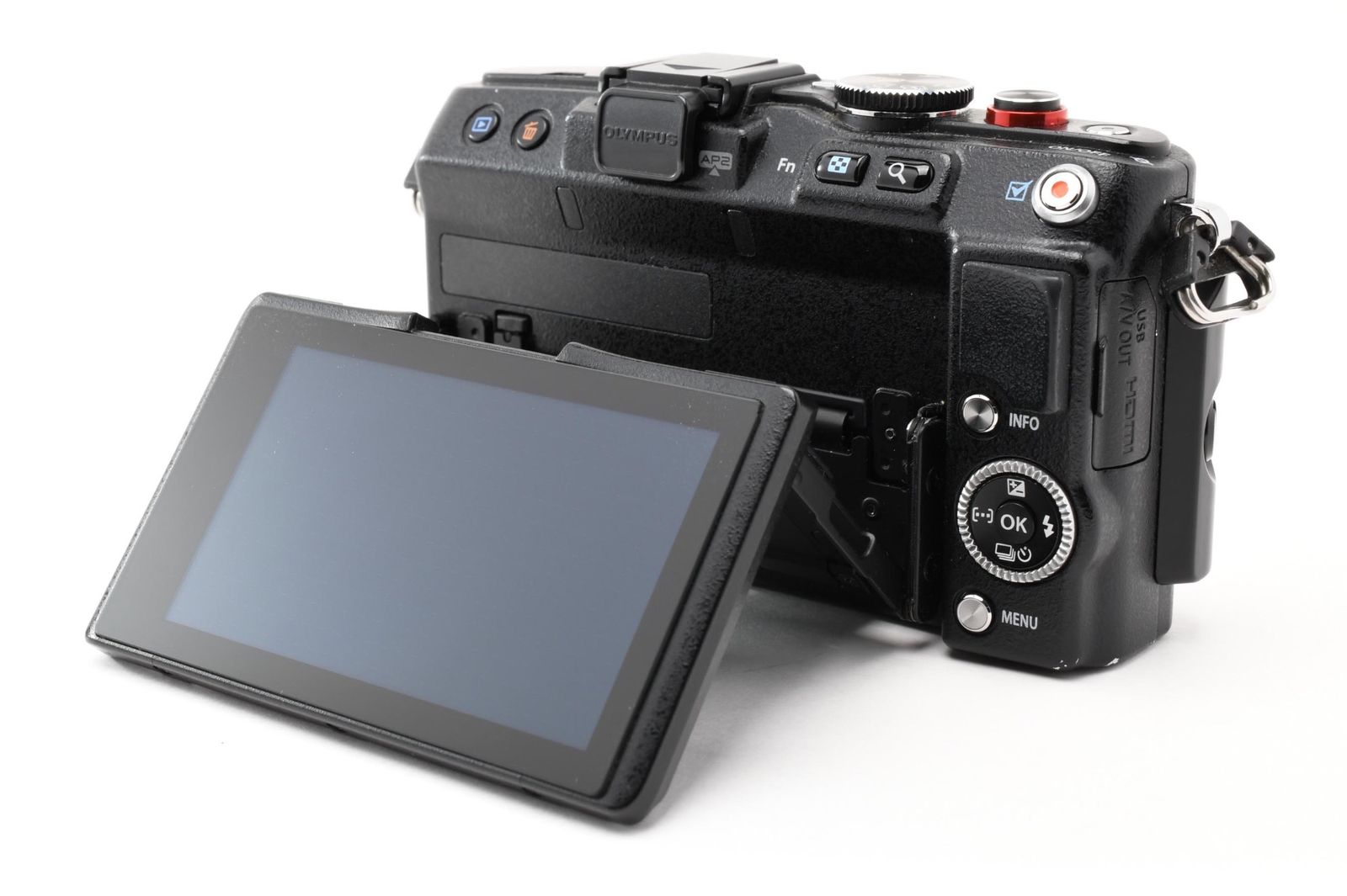 ☆良品☆OLYMPUS オリンパス PEN Lite E－PL6 カメラ ブラック☆A217H