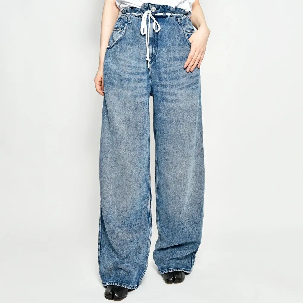 ISABEL MARANT JORDY デニムパンツ ISABEL MARANT JORDY ワイドデニムパンツ W36 イザベルマラン - メルカリ