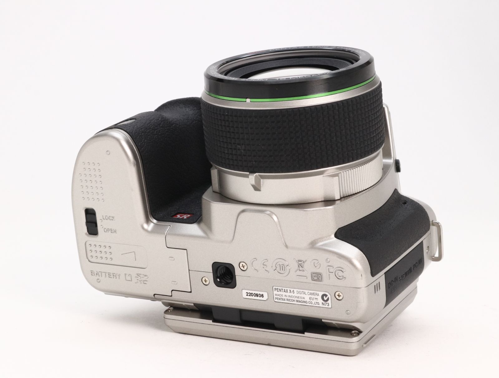 AA- (極上品) PENTAX ペンタックス X-5 クラシックシルバー シャッター