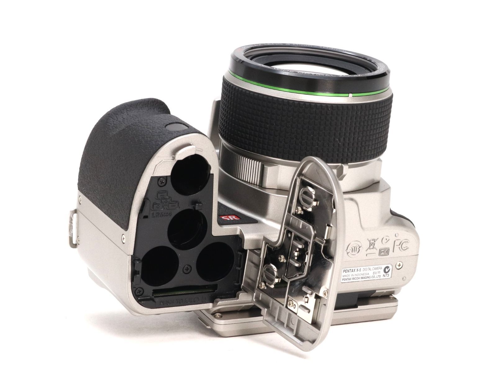 AA- (極上品) PENTAX ペンタックス X-5 クラシックシルバー シャッター