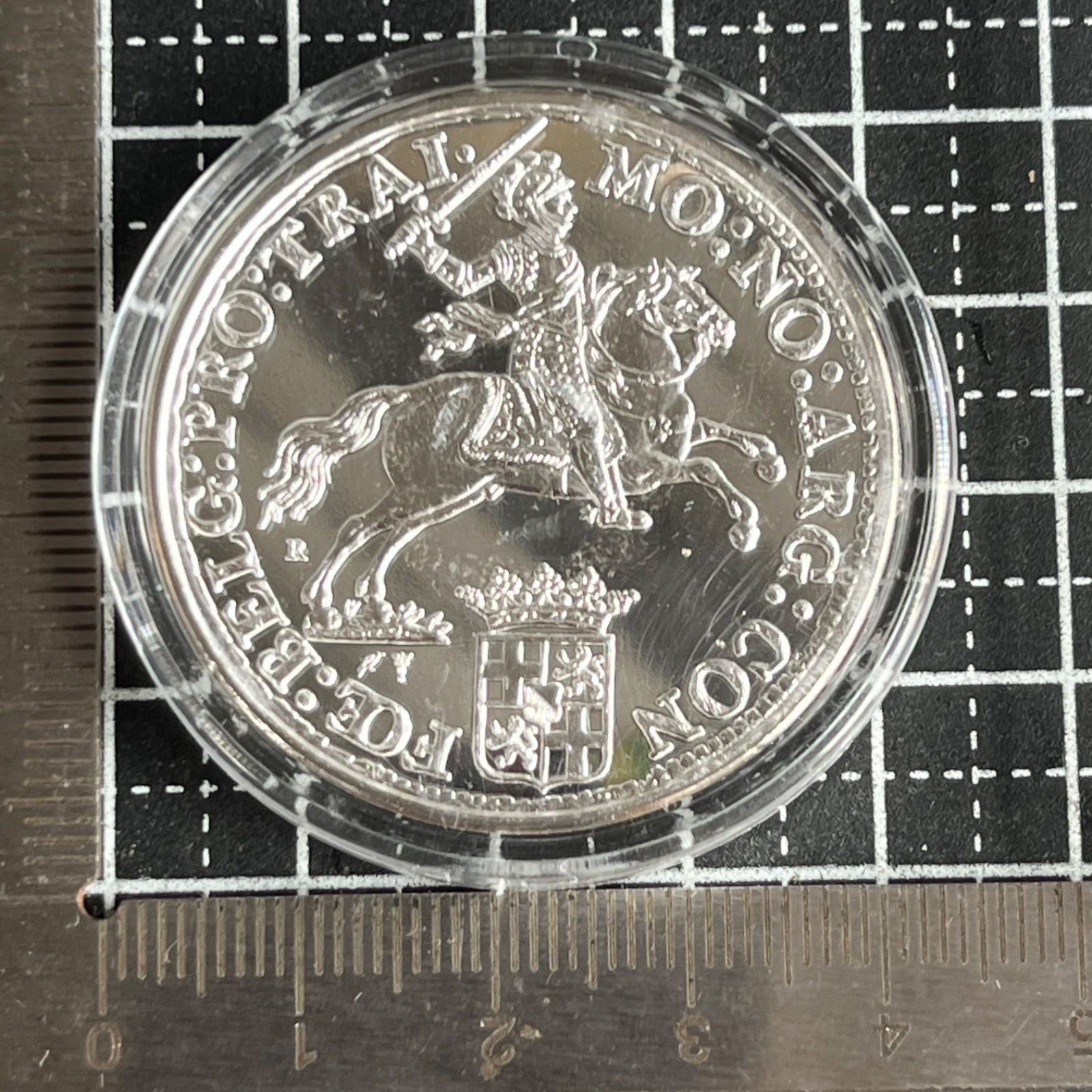 銀貨】2022年 オランダ デュカトン シルバーライダー希少 1オンス 純銀