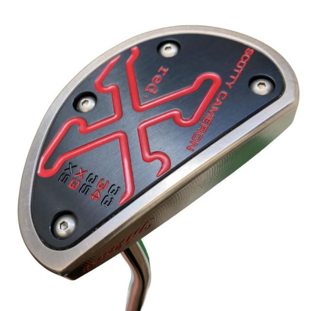 【中古】 タイトリスト SCOTTY CAMERON RED X3 34インチ パター PT スチール (フレックスその他) メンズ 男性用 右利き 右用 Cランク ゴルフクラブ