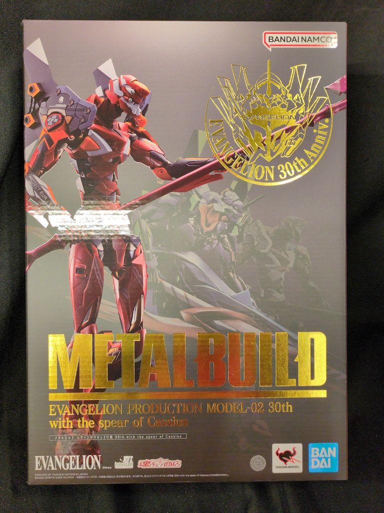 BANDAI SPIRITS METAL BUILD エヴァンゲリオン2号機 30th with the spear of Cassius