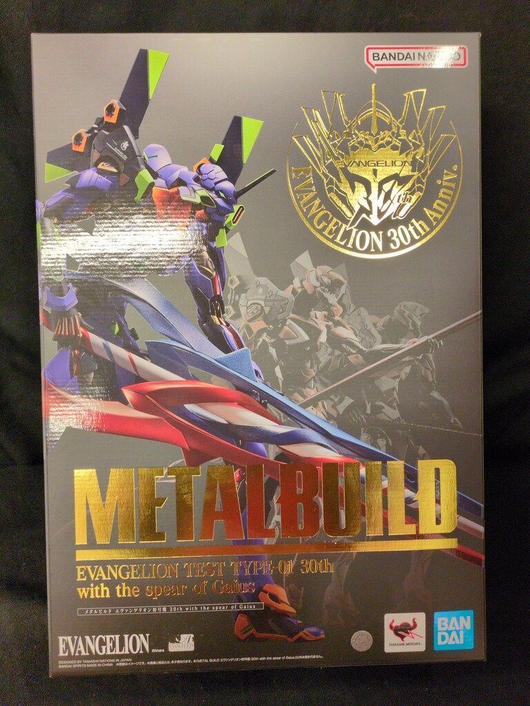 BANDAI SPIRITS METAL BUILD 新世紀エヴァンゲリオン エヴァンゲリオン初号機 30th with the spear of Gaius