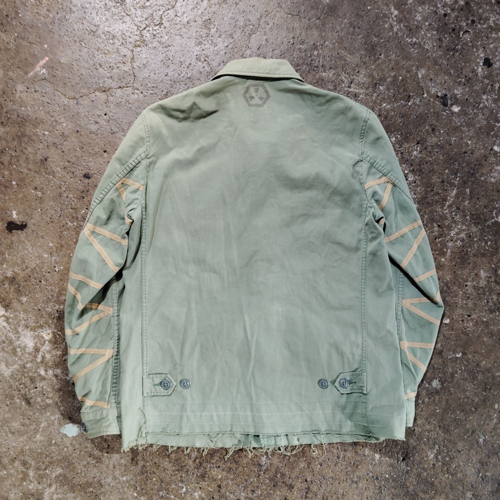 John UNDERCOVER 14ss ジャングルファティーグジャケット カットオフ